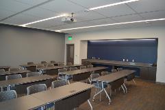 Classroom with powered tables